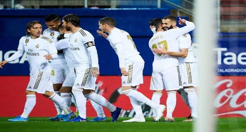 ريال مدريد يبدع برباعية في إيبار